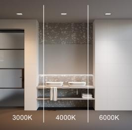 Точечный светильник Maytoni Okno 3000-4000-6000K DL056-24W3-4-6K-B