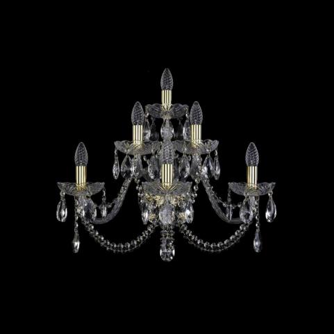 Bohemia Ivele Crystal Бра Bohemia 1402B/3+2+1/240/XL G