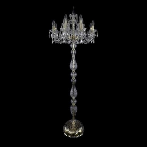 Bohemia Ivele Crystal Торшер Bohemia 1402T1/8+4/195-165 G