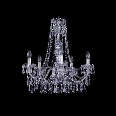 Bohemia Ivele Crystal Люстра Bohemia 1403/5/195/h-60 Ni