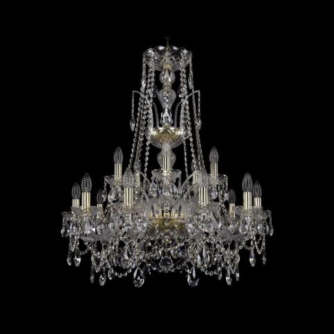 Bohemia Ivele Crystal Люстра Bohemia 1411/10+5/240/XL-86 G