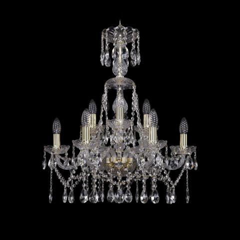 Bohemia Ivele Crystal Люстра Bohemia 1413/6+3/200/XL-66 G