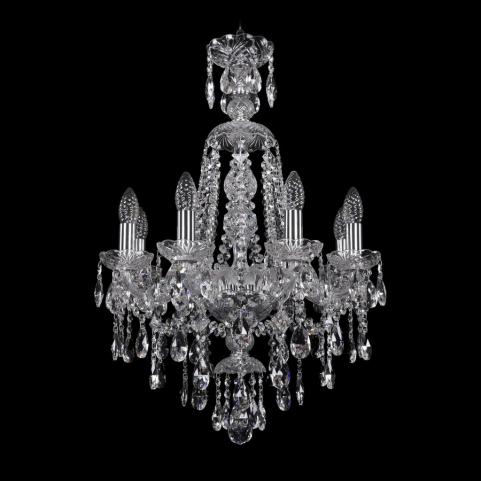 Bohemia Ivele Crystal Люстра Bohemia 1415/8/165/XL-70 Ni