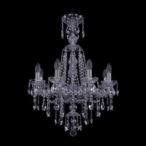 Bohemia Ivele Crystal Люстра Bohemia 1415/8/200/XL-76 Ni