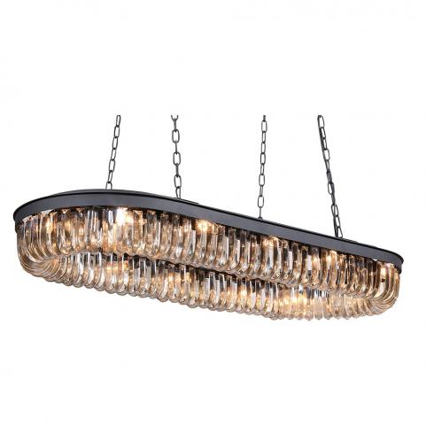 Люстра Delight Collection Crystal Black KR0295P-12 black