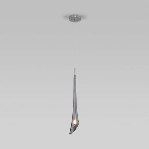 Подвесной светильник Eurosvet Folio 50224/1 дымчатый