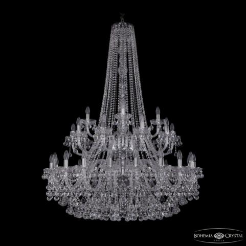 Люстра Bohemia Ivele Crystal  1409/20+10+5/400/h-152/2d Ni
