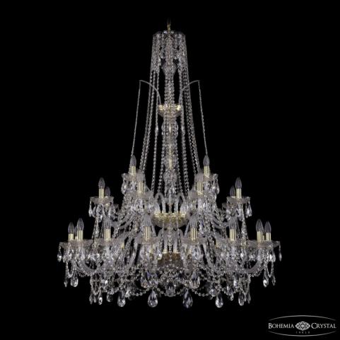 Люстра Bohemia Ivele Crystal  1411/16+8+4/400/XL-150/2d G