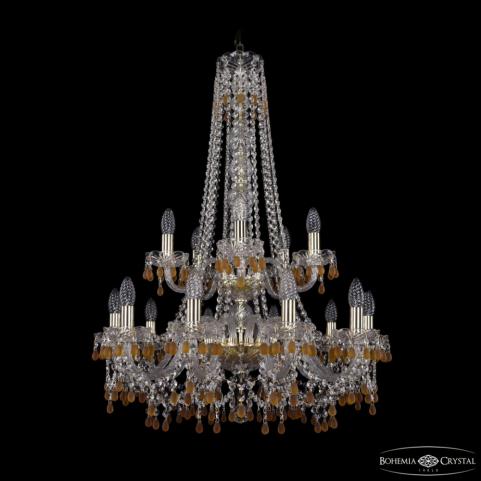Люстра Bohemia Ivele Crystal  1410/10+5/240/h-91/2d G V1003
