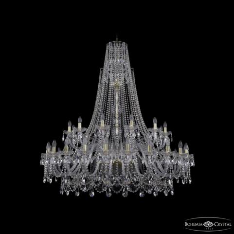Люстра Bohemia Ivele Crystal  1411/24+12/530/XL-152 G