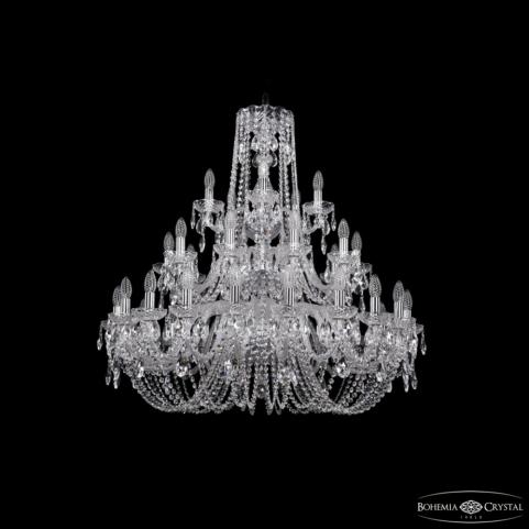 Люстра Bohemia Ivele Crystal 1402/20+10+5/360/3d Ni
