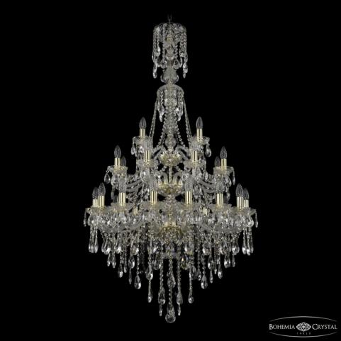 Люстра Bohemia Ivele Crystal 1415/16+8+4/300/XL-155/3d G
