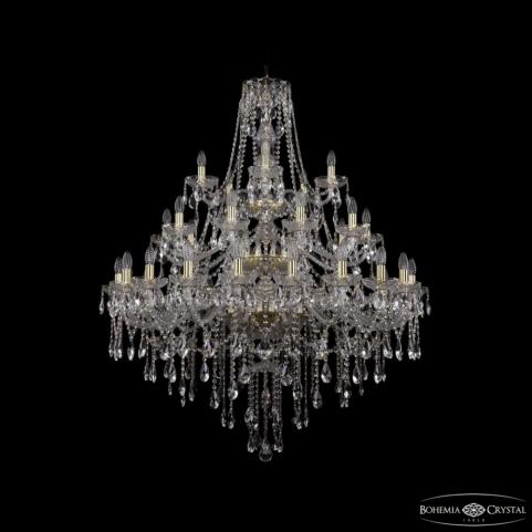 Люстра Bohemia Ivele Crystal 1415/20+10+5/400/3d Ni