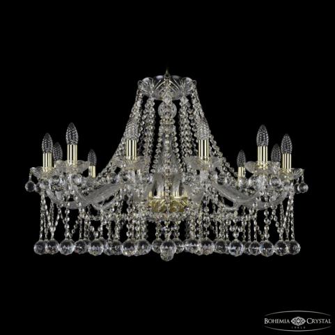 Люстра Bohemia Ivele Crystal 1413/12/300 G Balls