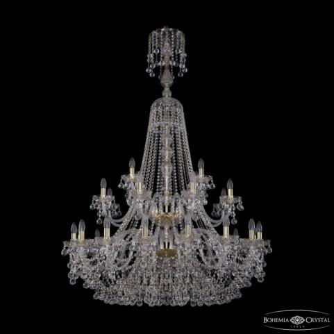 Люстра Bohemia Ivele Crystal 1409/16+8+4/400/XL-164/2d G