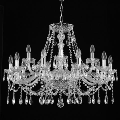 Люстра Bohemia Ivele Crystal 107/10+5/300 Ni