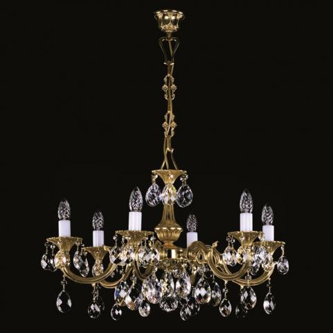 Люстра Art Glass ALICE VI. WHITE GOLD CE