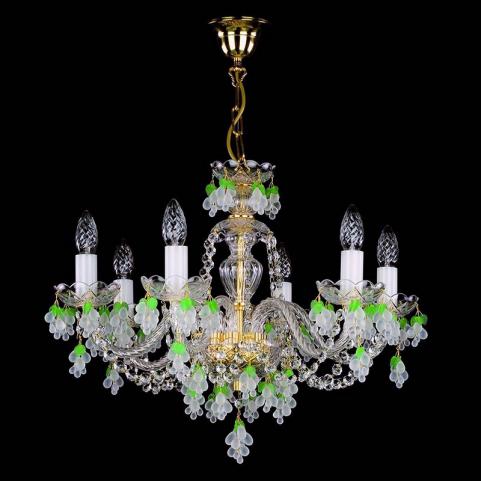 Люстра Art Glass GIZELA VI. VINO WHITE ST