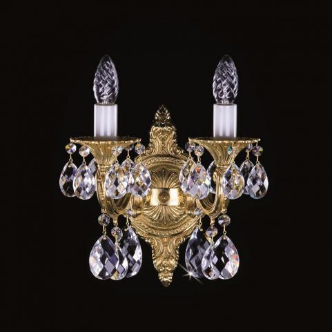Бра Art Glass SARKA II. BRASS ANTIQUE CE