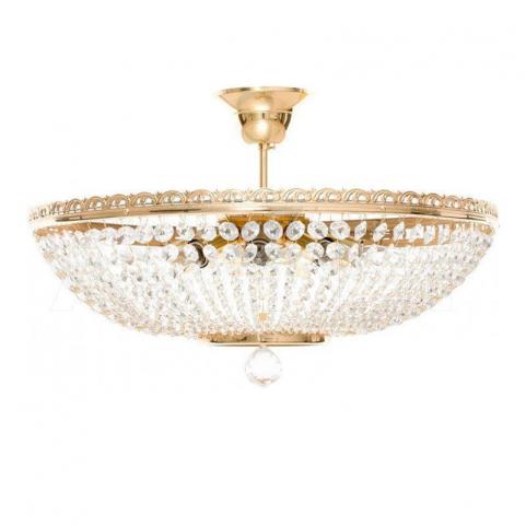 Люстра Art Glass ANTONIE 0001/09/20 BRASS ANTQUE SP