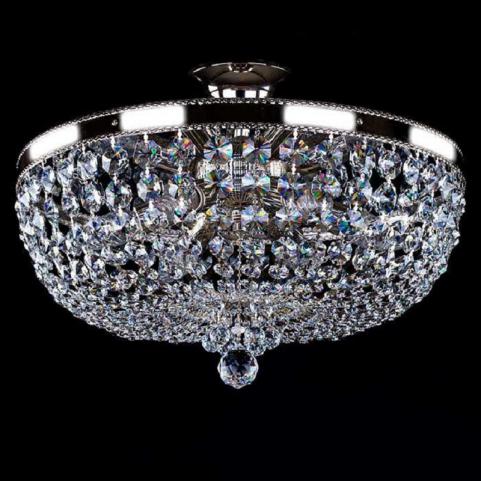 Люстра Art Glass GERTA DIA 450 NICKEL SP