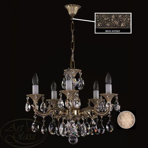 Люстра Art Glass JARMILA V. BRASS ANTIQUE CE - 8008