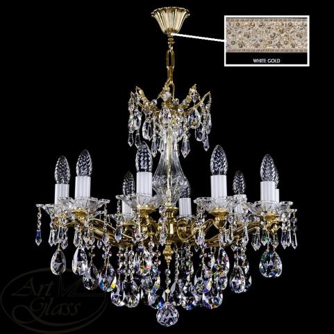 Люстра Art Glass KATHERINE X. WHITE GOLD CE