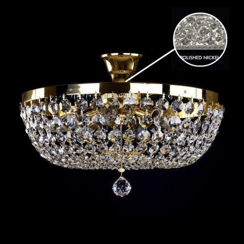 Люстра Art Glass A 0006/12/30 NICKEL CE