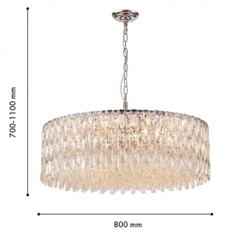 Светильник подвесной Favourite Robby 4723-18P