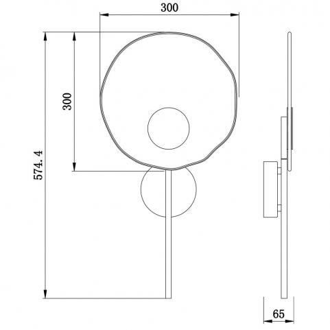 Бра Freya Eclat FR6182WL-L5BS1