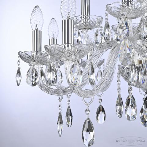 Люстра Bohemia Ivele Crystal 117/10+5/240 Ni