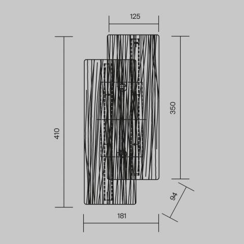 Бра Maytoni Frostum MOD439WL-L7BSK