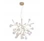 Люстра Crystal Lux EVITA SP36 GOLD/TRANSPARENT
