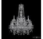 Люстра Bohemia Ivele Crystal  1411/10+5/195/h-77/2d Ni