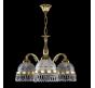 Люстра Art Glass ENARETE III. BRASS ANTIQUE CE
