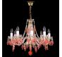 Люстра Art Glass GIZELA IX. VINO ROZALIN ST