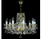 Люстра Art Glass TATANA VIII. WHITE NICKEL CE