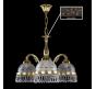 Люстра Art Glass ENARETE III. BRASS ANTIQUE CE