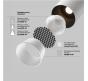 Трековый светильник Maytoni Technical Exility 4000K Artisan TR097-2-12W4K-M-BW