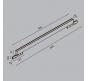Трековый светильник Maytoni Technical Levity 3000К Basis TR192-1-16W3K-B