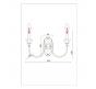 Бра Arte Lamp Collinetta A4094AP-2PB