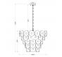 Люстра Arte Lamp Lambrusco A4069LM-13AB