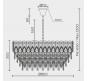 Люстра Modelux   ML.7220.800 GD