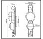 Настенный уличный светильник Odeon Light Luma  5434/2W