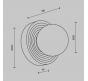 Бра Maytoni Careless MOD403WL-01GR